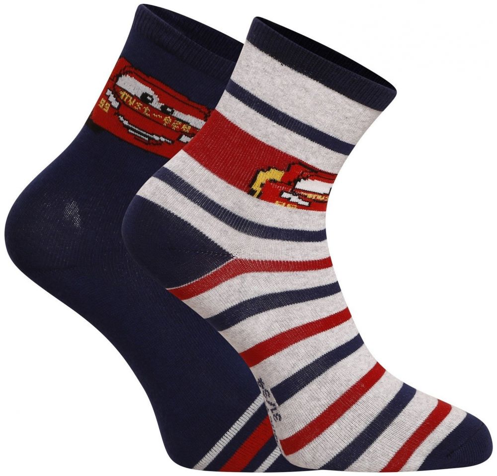 2PACK kids socks E plus M Cars multicolor