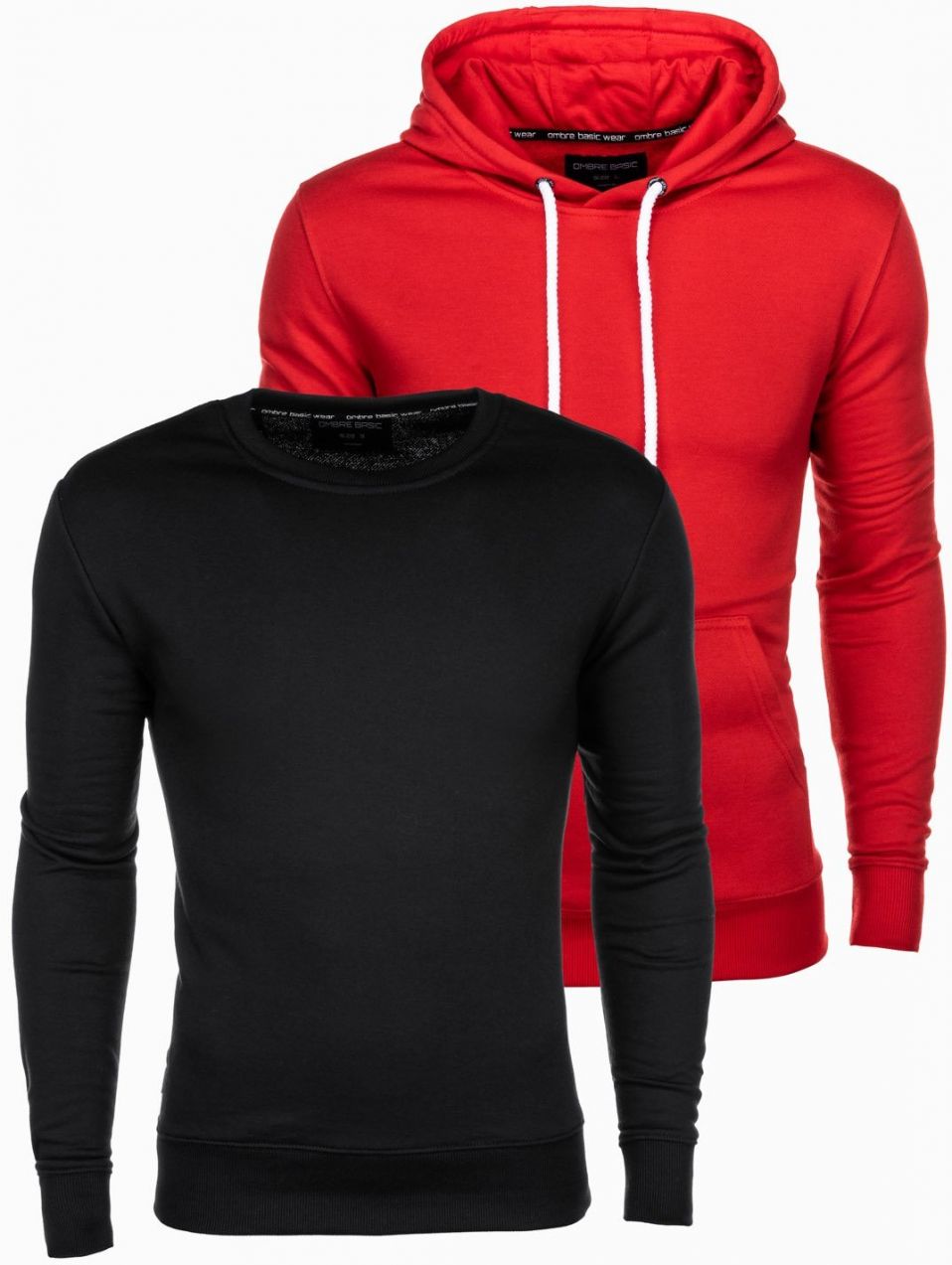Pánske mikiny 2 pack Ombre