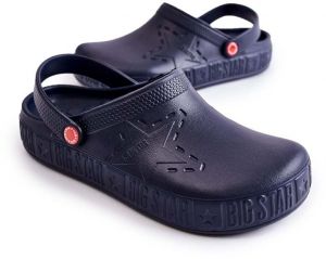 Pánske ľahké šľapky Kroks Big Star II175002 námornícka modrá
