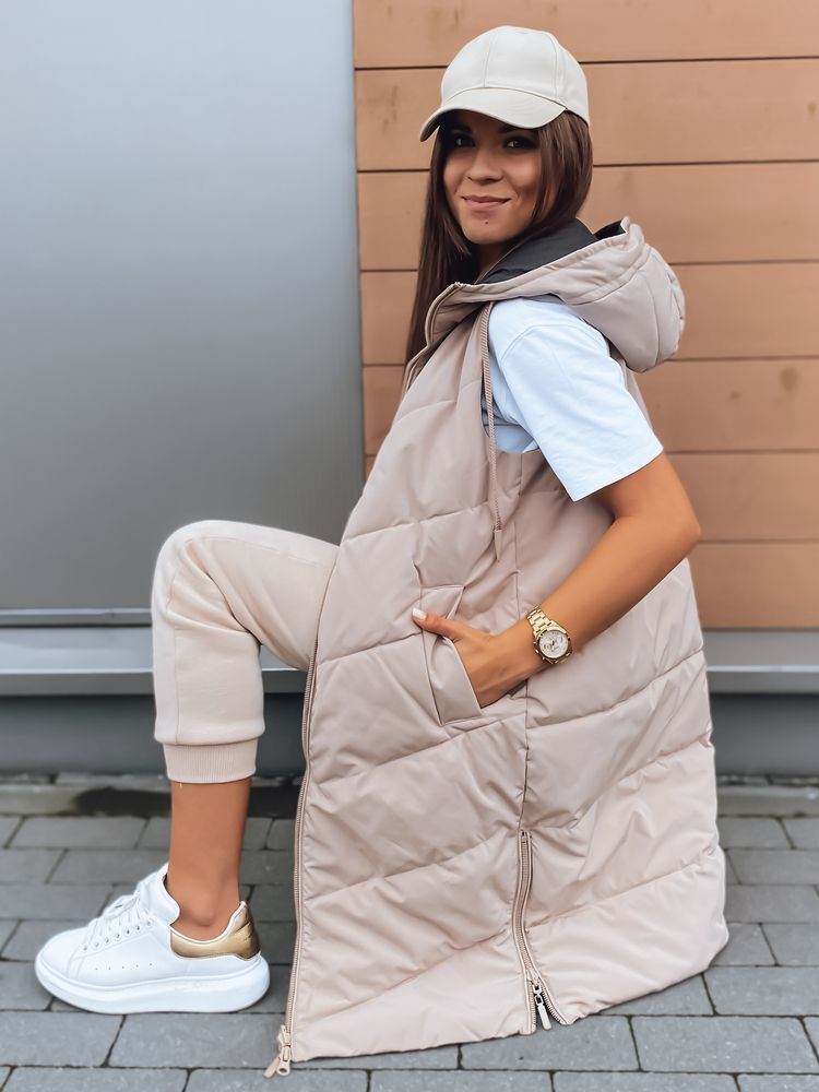 Dámska vesta DStreet Beige