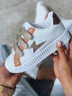 Women's sneakers SNAKE white Dstreet