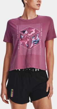 Ružové dámske tričko Under Armour UA Run Anywhere SS