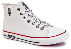 Men's High Insulated Sneakers Big Star KK174345 White