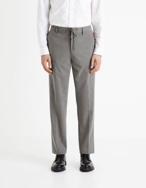 Chino nohavice pre mužov Celio - sivá