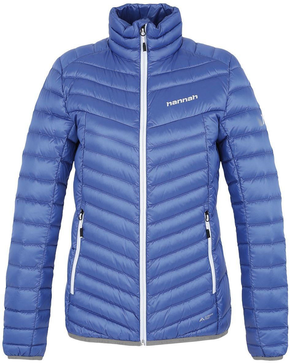 Hannah AYLA dazzling blue stripe women's light insulation down jacket