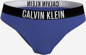 Calvin Klein Underwear Modrý dámsky spodný diel plaviek Calvin Klein