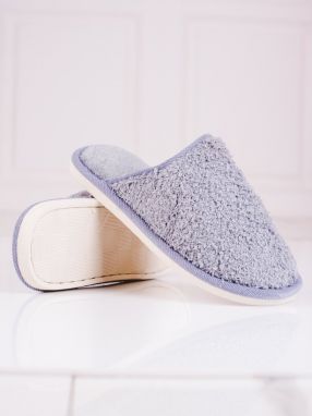 Gray men's slippers Shelvt