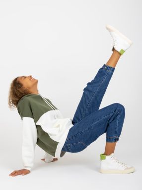 Dámska mikina Fashionhunters Khaki