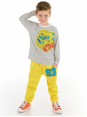 Súprava trička a nohavíc pre chlapcov Denokids 93 Truck