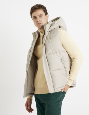 Vesty pre mužov Celio - béžová