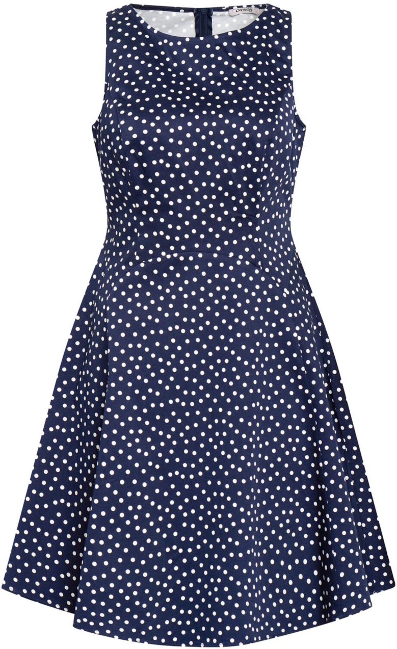 Dámske šaty Orsay Polka dot printed
