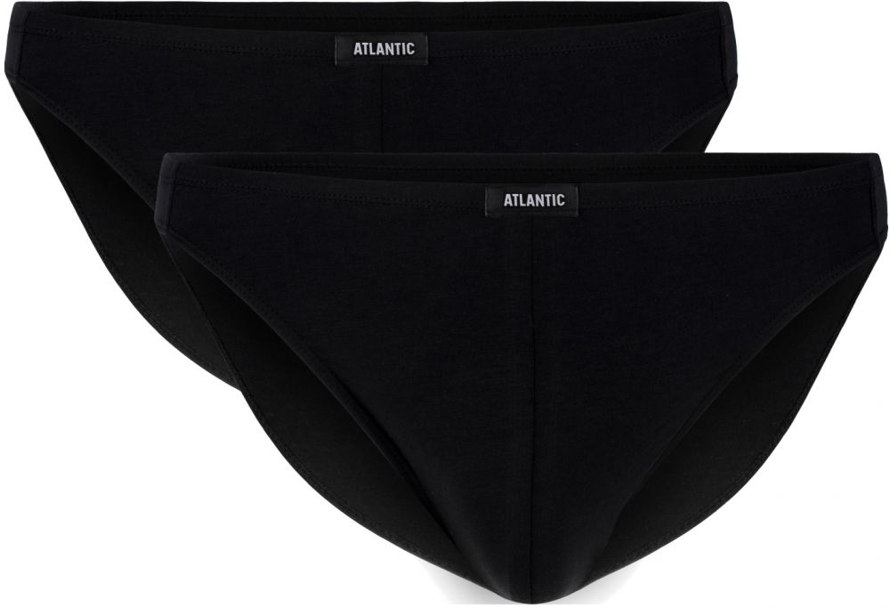 Men's Pima Cotton ATLANTIC Mini 2Pack - Black