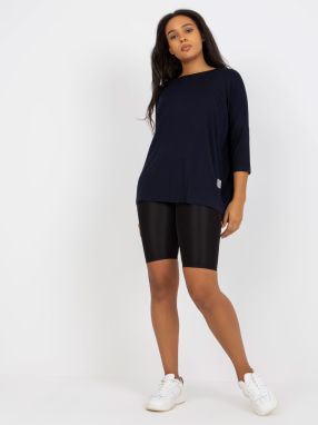 Daily cotton blouse of oversized sizes
