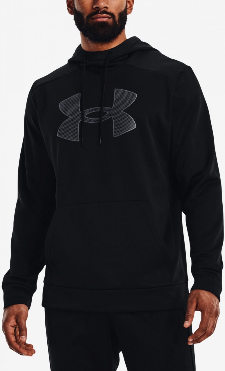 Men's Under Armour Fleece Big Logo Sweatshirt HD-BLK M