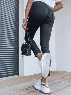 Waxed AMBER Women's Pants Black Dstreet