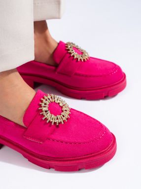 Dámske mokasíny Shelvt Pink