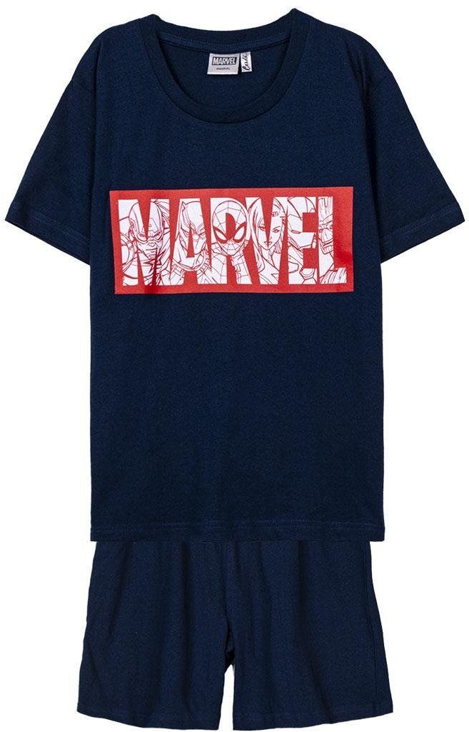 SHORT PYJAMAS SINGLE JERSEY MARVEL