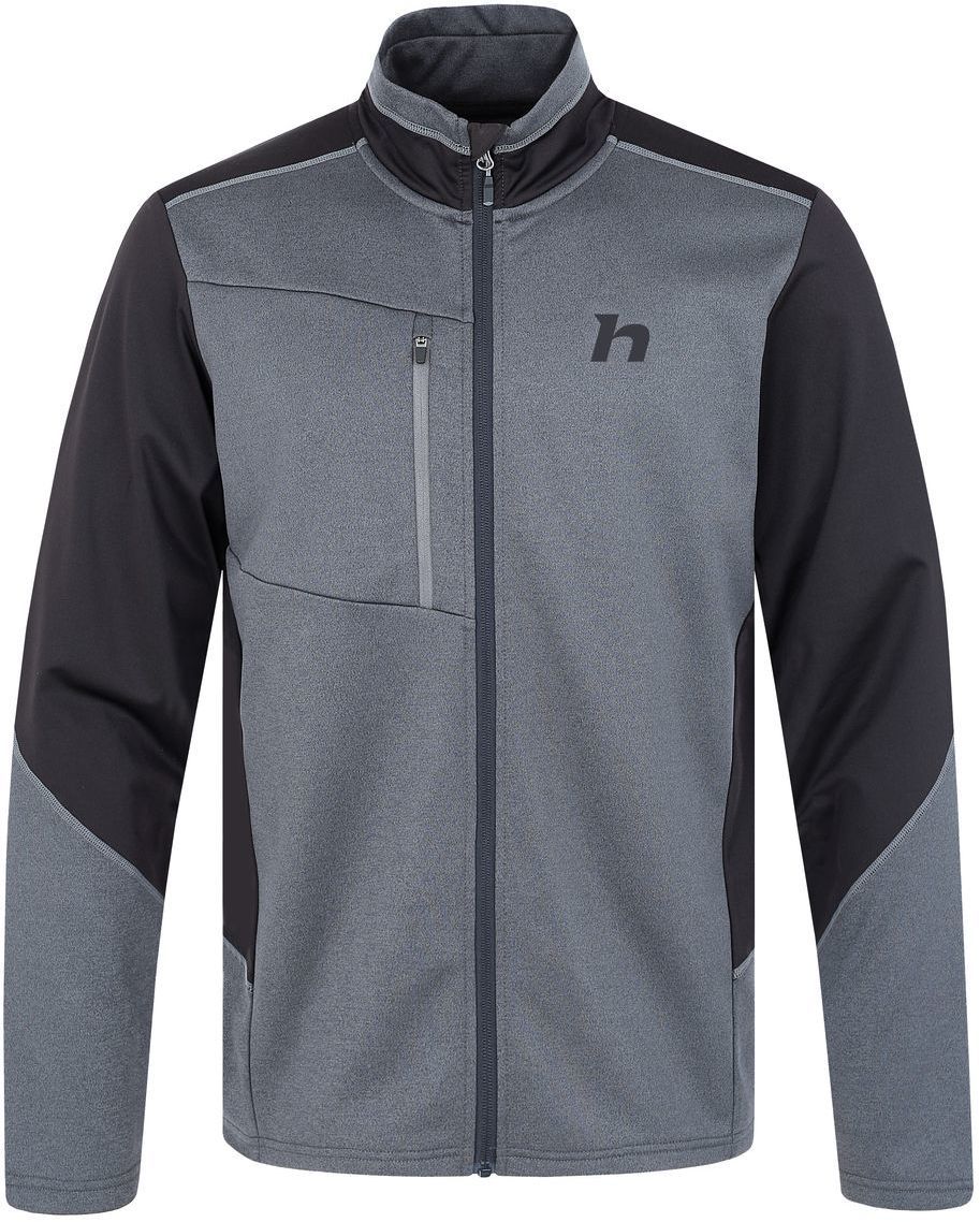 Men's multifunctional sweatshirt Hannah TARIQ dark gray mel
