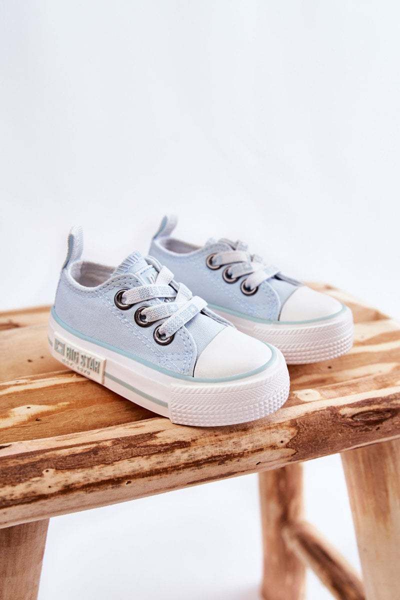 Kids fabric sneakers BIG STAR KK374053 Blue