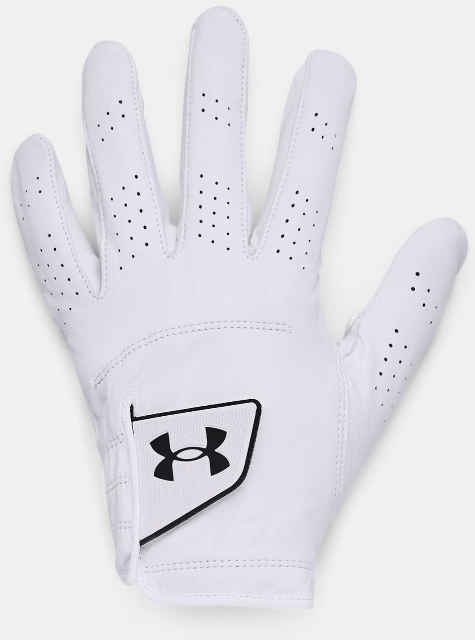 Biele pánske športové rukavice Under Armour Spieth Tour Golf