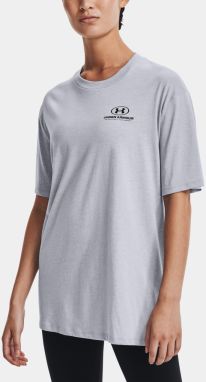 Svetlošedé dámske oversize tričko Under Armour