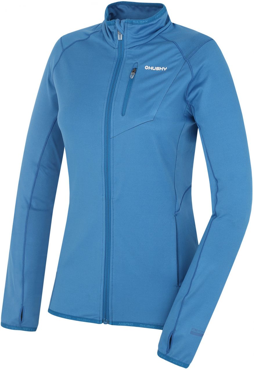 Dámska mikina na zips HUSKY Tarp L modrá