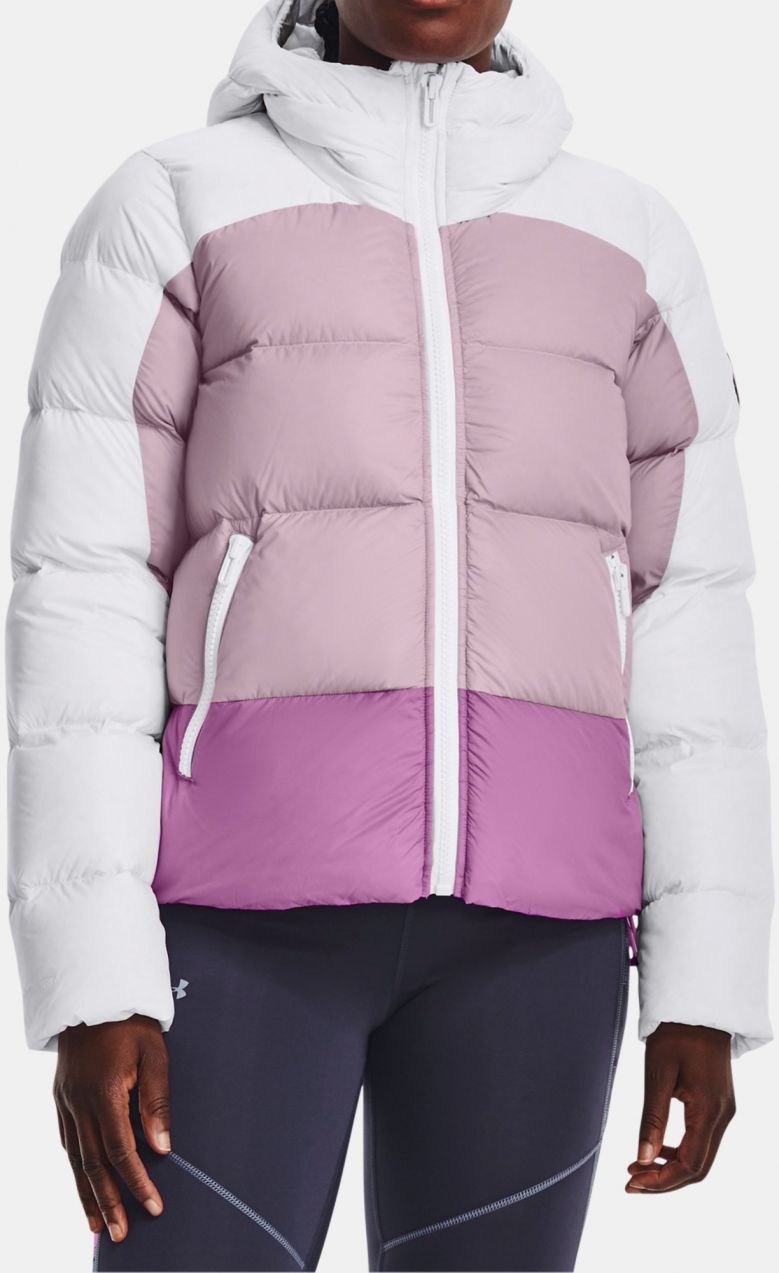Bundy a mikiny pre ženy Under Armour - biela, ružová