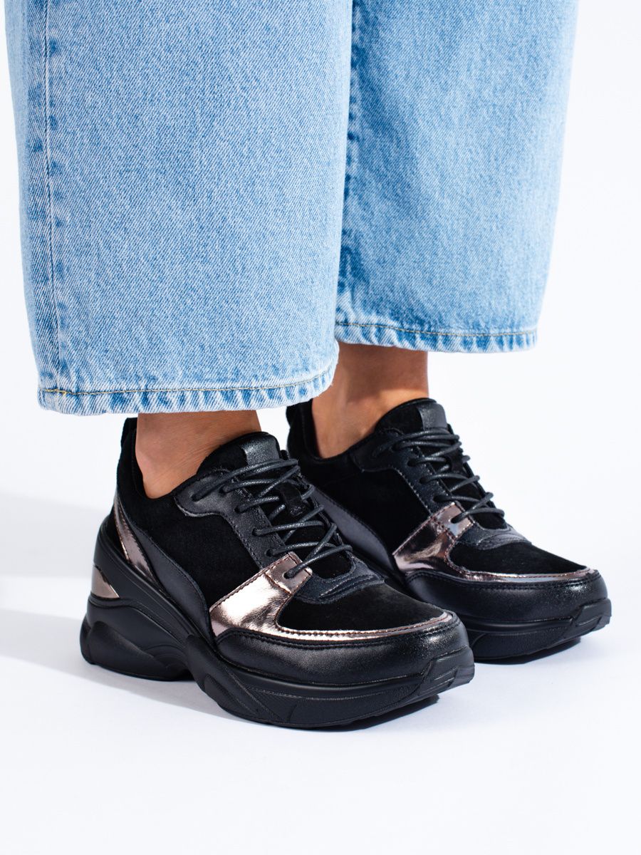 Dámske tenisky Shelvt Black