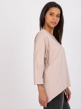 Light beige blouse with Samantha inscription