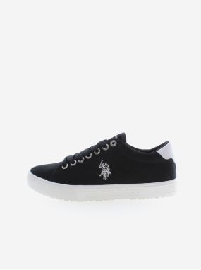Tenisky, espadrilky pre mužov U.S. Polo Assn. - čierna