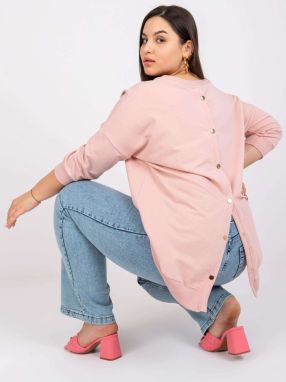 Pink cotton blouse size Odile