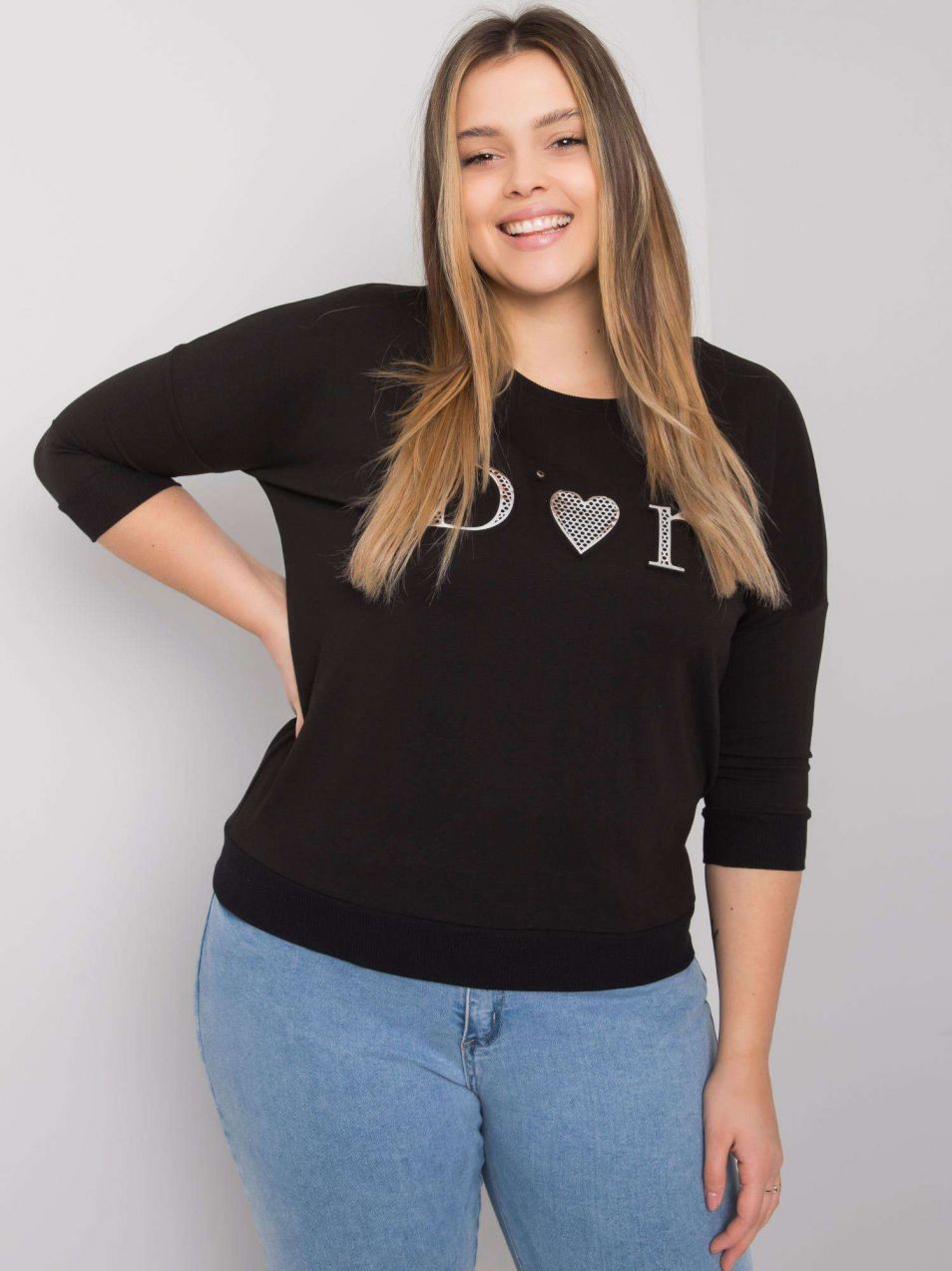 Dámske tričko Plus-size Fashionhunters