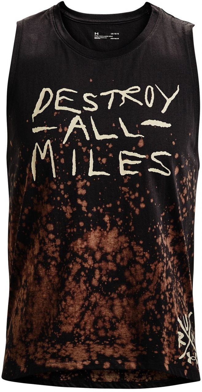 Under Armour UA Destroy All Miles Singlet-GRY M Men's Tank Top