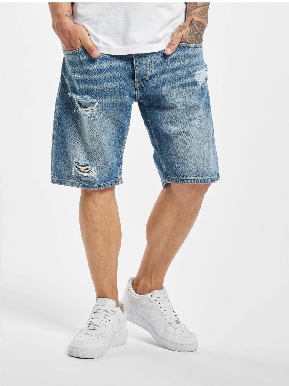 Milo denim shorts blue