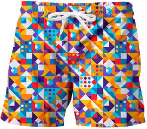 Pánske oblečenie Mr. GUGU & Miss GO Mr._GUGU_&_Miss_GO_Swimwear_ST2222_Yellow
