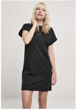 Women's dress with print black/black
