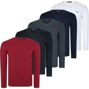 Pánske tričko 5pack dewberry
