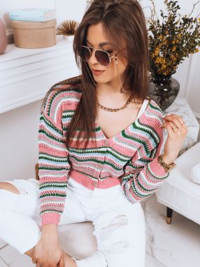 COLORFUL Women's Sweater Pink Dstreet