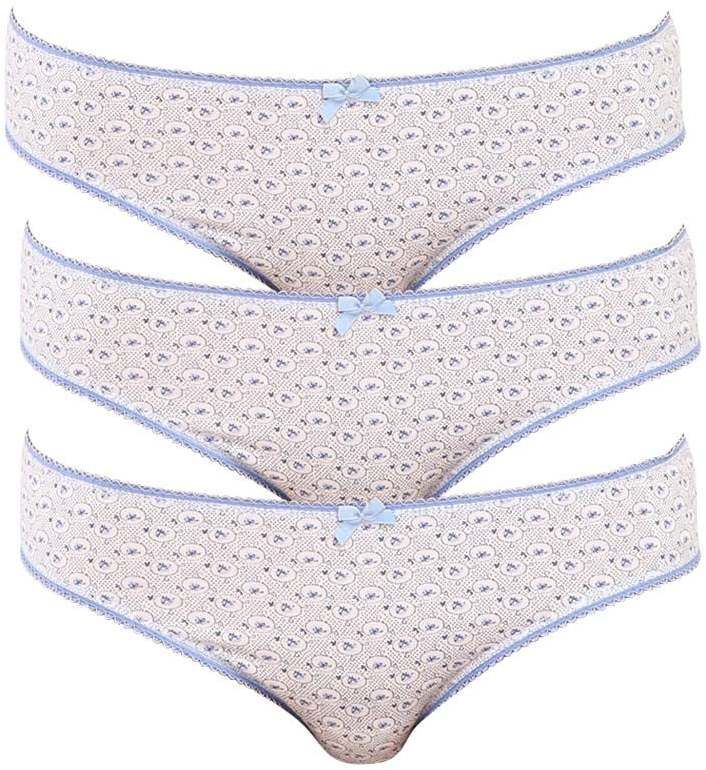 3PACK Ladies Panties Molvy blue