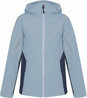 Girls' softshell jacket Hannah CAPRA JR blue fog/insignia blue