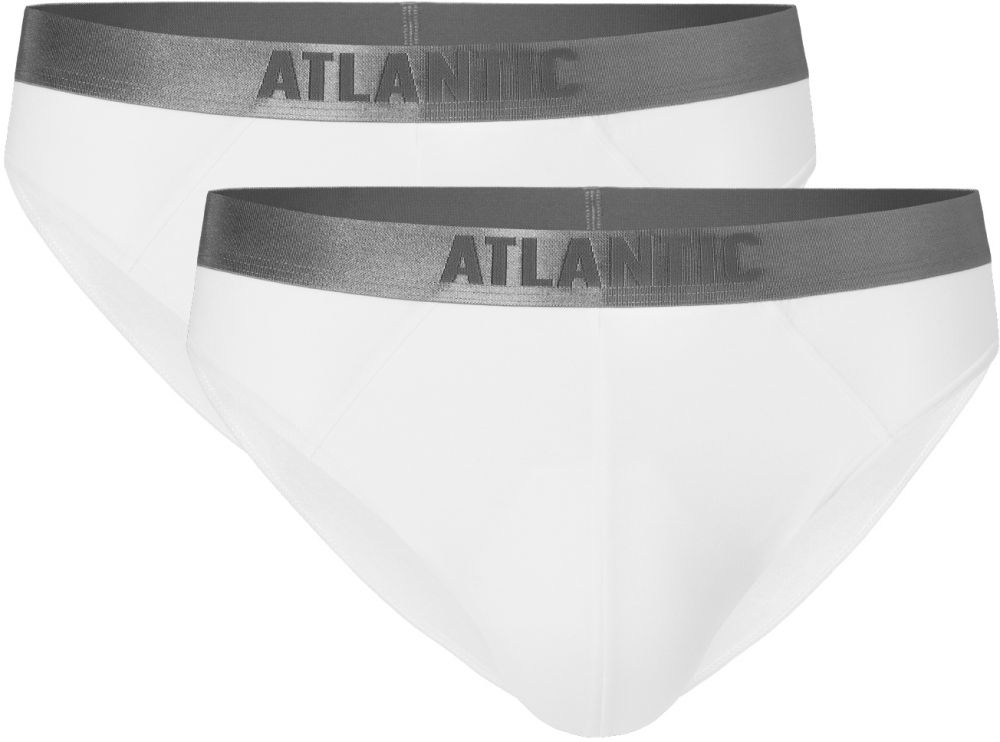 Men's briefs ATLANTIC Mini 2Pack - white