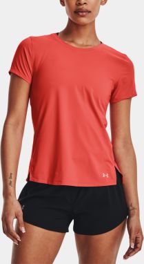 Oranžové dámske tričko Under Armour UA IsoChill Run Laser Tee