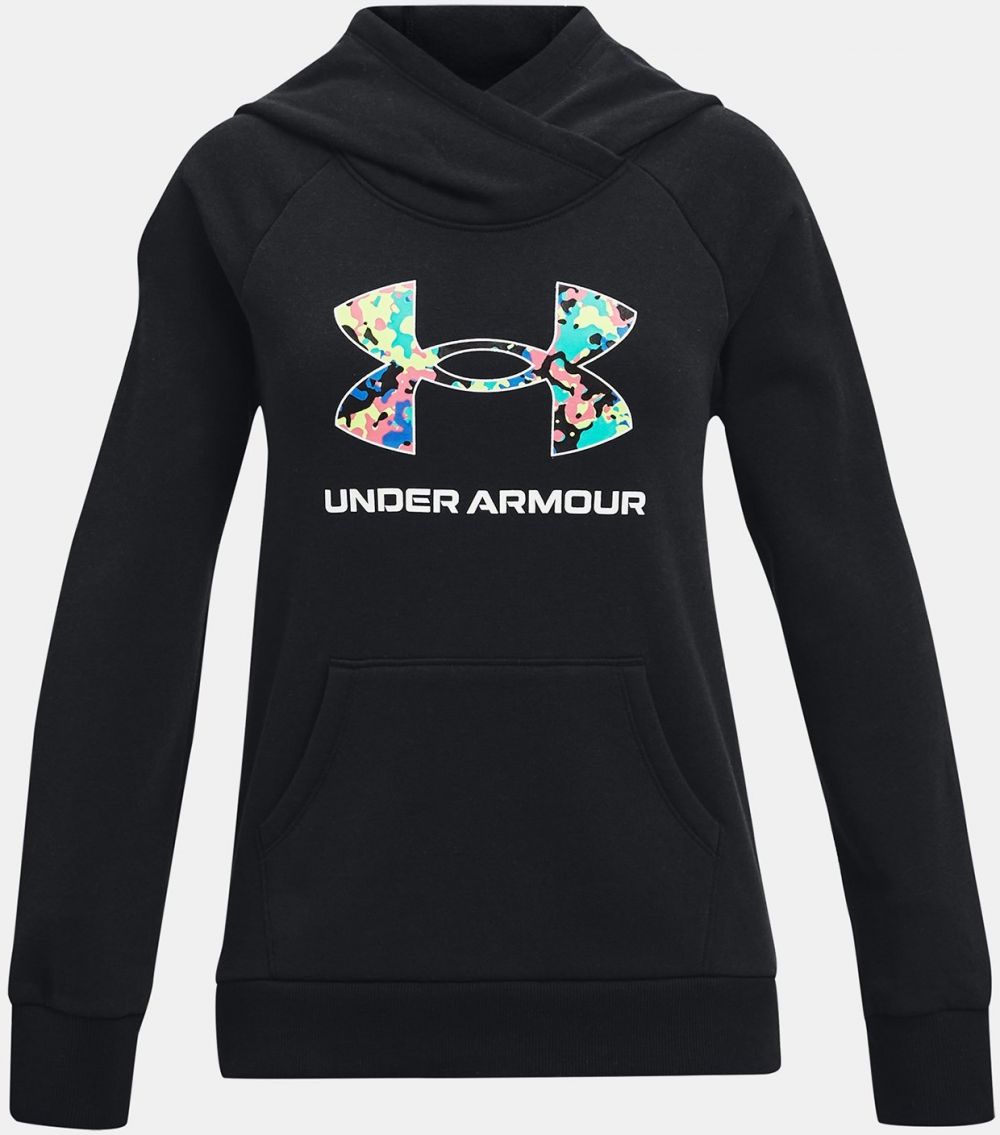 Mikina Under Armour Rival Logo Hoodie - čierna