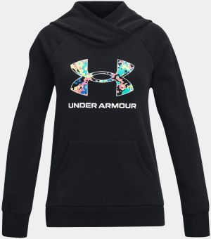 Mikina Under Armour Rival Logo Hoodie - čierna