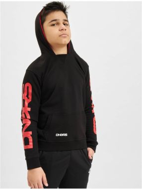 Classic children's hoodie black/red