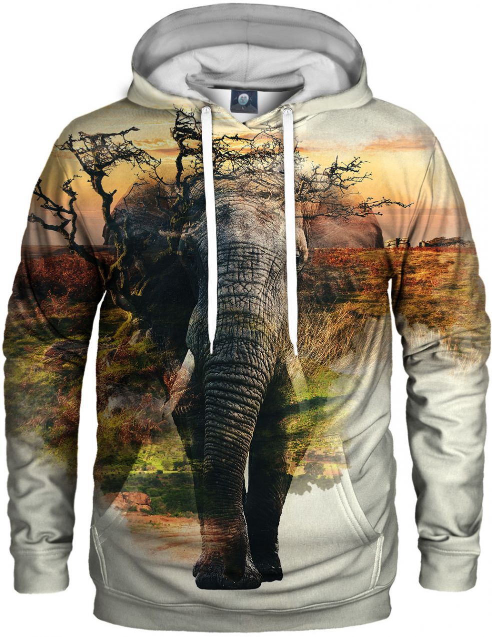 Aloha z mikiny Deer Unisex's Elephants' King H-K AFD1042