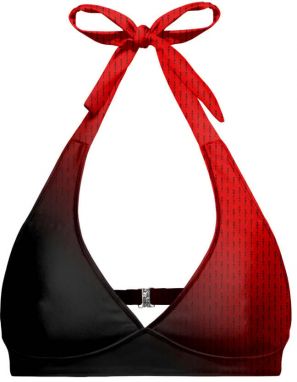 Dámske oblečenie Aloha From Deer  AFD_Anti-Social_Bloodshot_Halter_N._Bikini_Top_BTH_AFD775_Red
