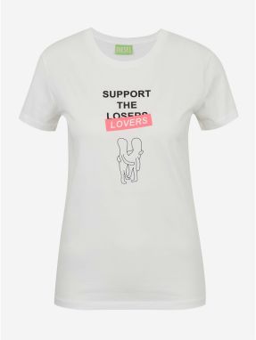 Diesel Tričko - TSOALR1 TSHIRT biele
