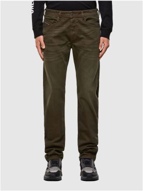 Kaki pánske straight fit rifle Diesel Buster