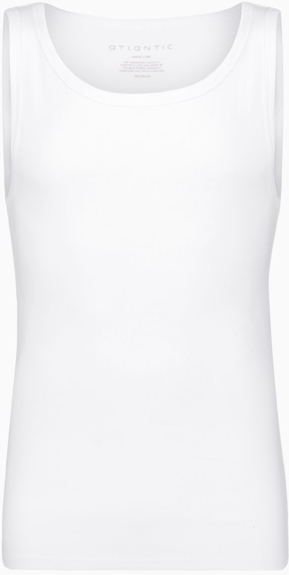 Men's classic tank top ATLANTIC - white